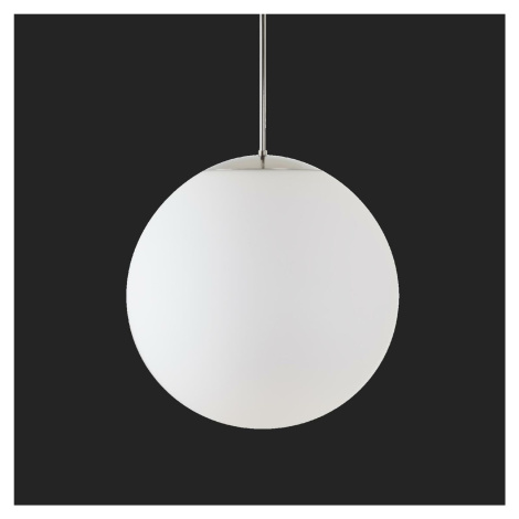 OSMONT ADR72050 ADRIA P4 HP závěsné skleněné svítidlo nerez leštěná / bílá IP40 3000 K 58W LED n