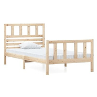 Rám postele masivní dřevo 90 × 200 cm, 3101138