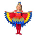 Amscan Dětský kostým - Papoušek Velikost - děti: S/M
