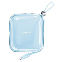 Joyroom powerbanka 10000mAh Jelly Series 22,5W s integrovaným Lightning kabelem modrá (JR-L003)