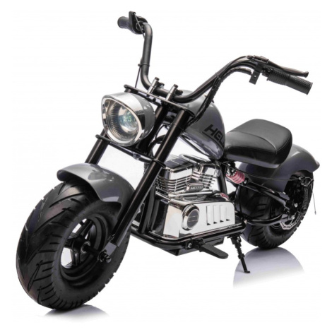 mamido Dětská elektrická motorka Chopper Warrior 36V černá