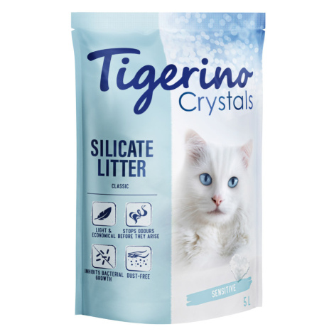 Výhodná balení kočkolit Tigerino Crystals - Crystals 3 x 5 l (cca 6,3 kg)