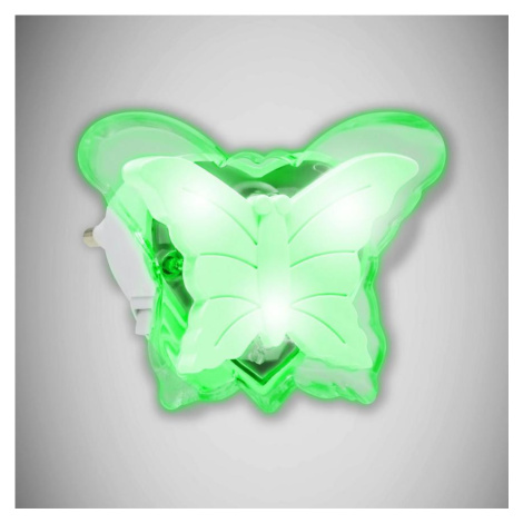 Zástrčka motýl Hl994l 0,4W zelený BAUMAX