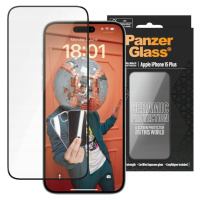 Tvrzené sklo ochranné na displej smartphonu pro iPhone 15 Plus, PanzerGlass