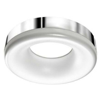 LED Stropní a nástěné svítidlo Azzardo Ring LED 3000K chrome AZ2947 18W 1530lm 3000K IP20 37cm c