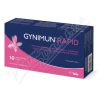 Gynimun Rapid 10 vaginálních čípků