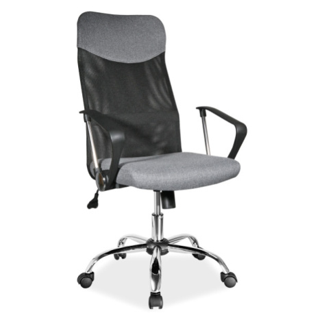 Kancelářská židle Q-025 Tmavě šedá,Kancelářská židle Q-025 Tmavě šedá Signal