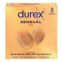 DUREX Sensual XL prezervativ 3ks