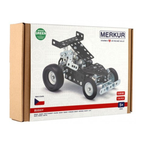 Stavebnice Merkur 055 Buggy, 10 modelů, 126 ks