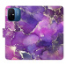 iSaprio flip pouzdro Purple Marble pro Xiaomi Redmi 12C