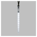 Xmas King XmasKing LED sněžení 20 trubic 10cm x 9,5m, studená bílá