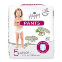 BELLA HAPPY Pants Junior (11-18 kg) 22 ks - jednorázové pleny