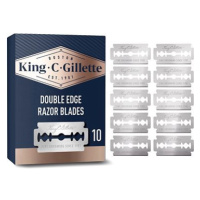 KING C. GILLETTE Double Edge 10 ks