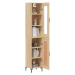 vidaXL Skříň highboard dub sonoma 34,5 x 34 x 180 cm kompozitní dřevo