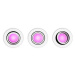 PHILIPS HUE Hue Bluetooth LED White and Color Ambiance set 3ks Zapuštěných bodových svítidel Phi