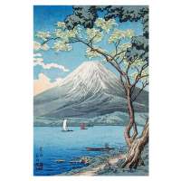 Obrazová reprodukce Mount Fuji from Lake Yamanaka, Hiroaki Takahashi, 26.7 × 40 cm