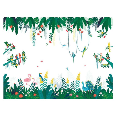 Dětská tapeta 400 cm x 248 cm Tropical Mood – Lilipinso