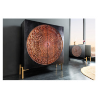 LuxD Designová komoda Fernanda 120 cm černé mango
