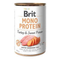 Konzerva BRIT Mono Protein Turkey & Sweet Potato 400 g