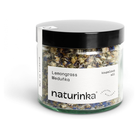 Naturinka Koupelová sůl Lemongrass/Meduňka 250 ml