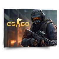 Sablio Obraz CS:GO Voják 2 - 150x110 cm