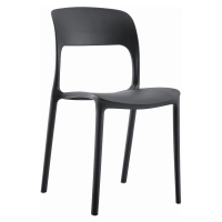 Černá plastová židle IPOS