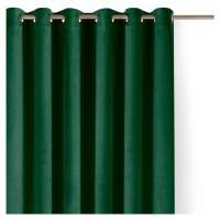 Zelený sametový dimout závěs 265x250 cm Velto – Filumi