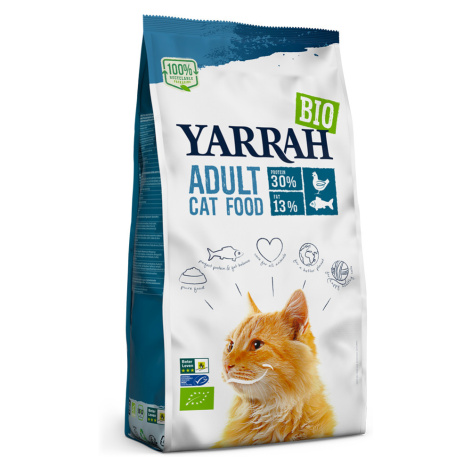 Yarrah Bio krmivo pro kočky s rybou - výhodné balení 2 x 10 kg