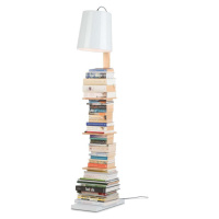 Bílá stojací lampa s kovovým stínidlem (výška 168 cm) Cambridge – it's about RoMi