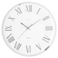 JVD Nástěnné skleněné hodiny s tichým chodem NS22006.3