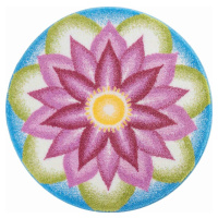 GRUND Mandala předložka POROZUMĚNÍ fialová Rozměr: ø 80 cm