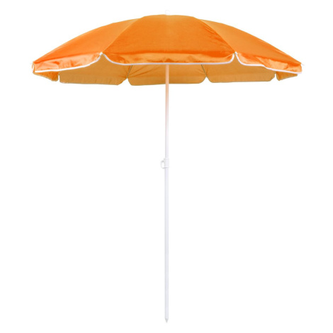ABC Plážový slunečník s UV ochranou průměr 140 cm AFP-25504 Barva: Oranžová