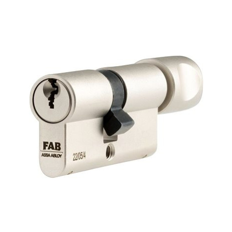 FAB bezpečnostní vložka 3.02/DKmNs 30+35 s knoflíkem, 5 klíčů