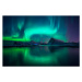 Fotografie Northern Lights over the Lofoten Islands in Norway, Photos by Tai GinDa, 40 × 26.7 cm