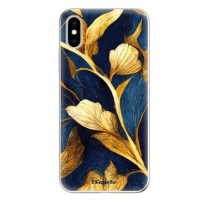iSaprio Gold Leaves pro iPhone XS