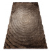 Dywany Łuszczów Kusový koberec Flim 008-B7 Circles brown - 120x160 cm
