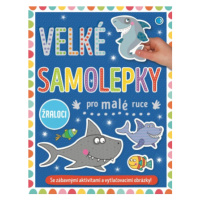 Velké samolepky pro malé ruce Žraloci