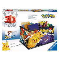 Pokémon 3D Puzzle úložná krabice - 216 dílků