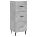 vidaXL Skříň highboard betonově šedá 34,5x34x180 cm kompozitní dřevo