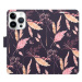 iSaprio flip pouzdro Ornamental Flowers 02 pro iPhone 15 Pro