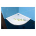 POLYSAN SERA sprchová vanička z litého mramoru, čtvrtkruh 100x100cm, R550, bílá 62111