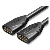 Vention HDMI Female to Female Extension Cable 0.5M Black