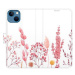 iSaprio flip pouzdro Pink Flowers 03 pro iPhone 13