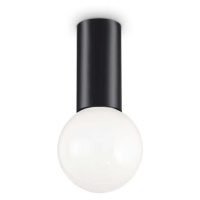 Stropní a nástěnné přisazené svítidlo Ideal Lux Petit PL1 Nero 232980 E27 1x60W IP20 černé