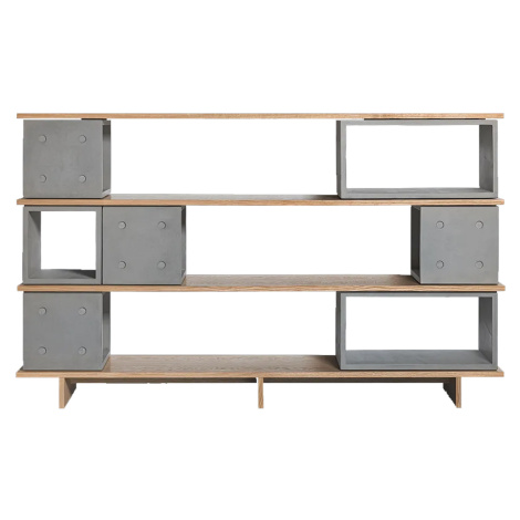 Lyon Beton designové komody Dice Bookcase 4M2L (šířka 229.5 cm)