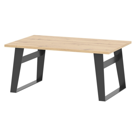 Konferenční stolek SOMONI, dub artisan/černá A Je To