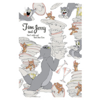 Umělecký tisk Tom& Jerry - Mischief memories, (26.7 x 40 cm)