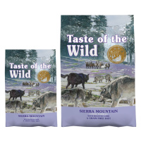 Taste of the Wild granule, 12,2 + 2 kg zdarma! - Sierra Mountain