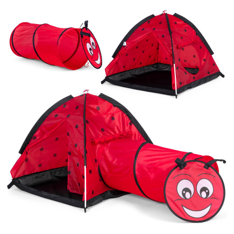 Dětský stan LADYBUG IPLAY červený