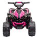 Mamido Dětská elektrická čtyřkolka XC-sport 2x45W růžová